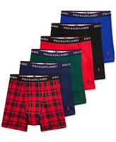 Polo Ralph Lauren Men's 5+1 Free Bonus Classic Fit Cotton Boxer Briefs