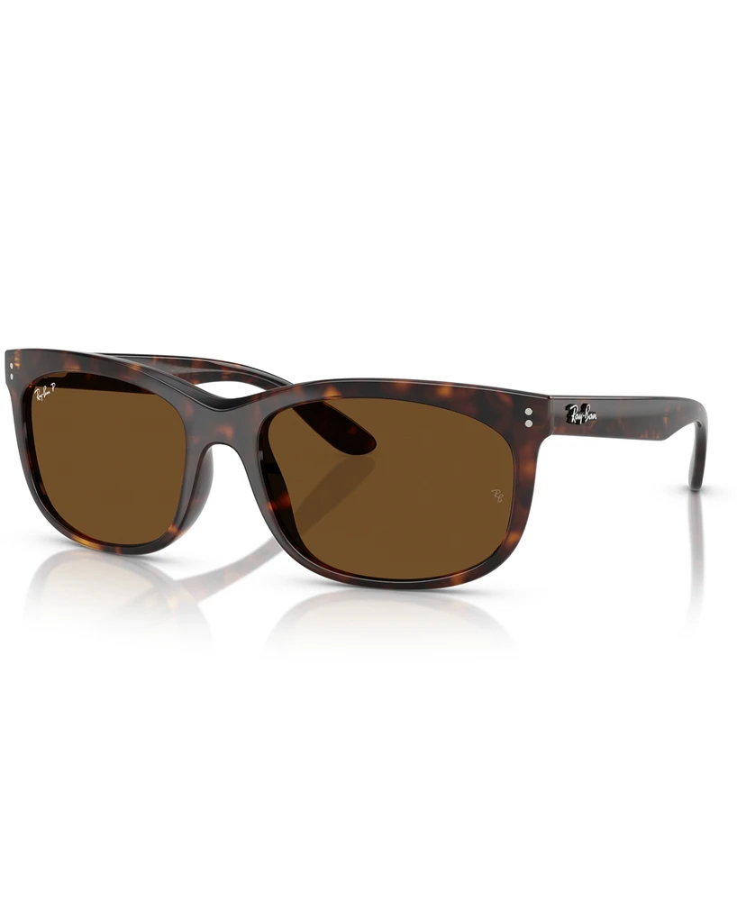 Ray-Ban Unisex Polarized Balorette Sunglasses, RB2389