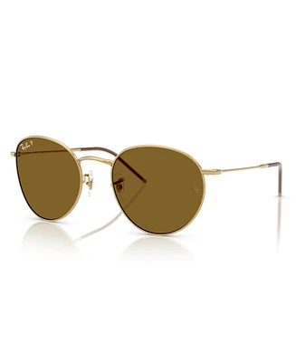 Ray-Ban Unisex Polarized Round Reverse Sunglasses, RBR0103S