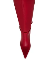 Steve Madden Women's Voca Wide-Calf Stiletto Tall Dress Boots
