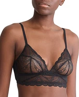 Calvin Klein Women's Essentials Lace Triangle Bra QF7925