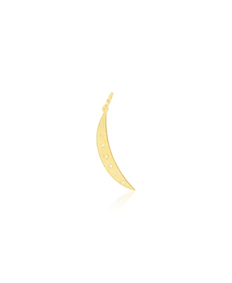 The Lovery Starburst Crescent Moon Charm 14K Gold