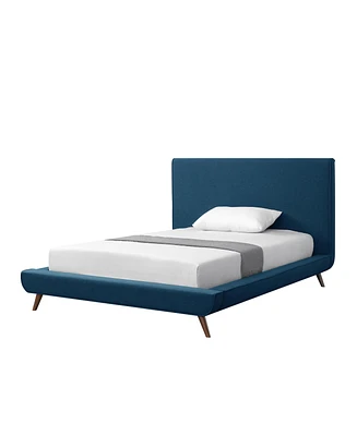 Loft Lyfe Alaric Linen Platform Bed Full