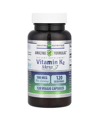 Amazing Nutrition Amazing Formulas Vitamin K2 100 mcg