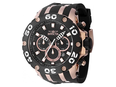 Invicta Men's 46513 Subaqua Quartz Chronograph Black Dial Watch