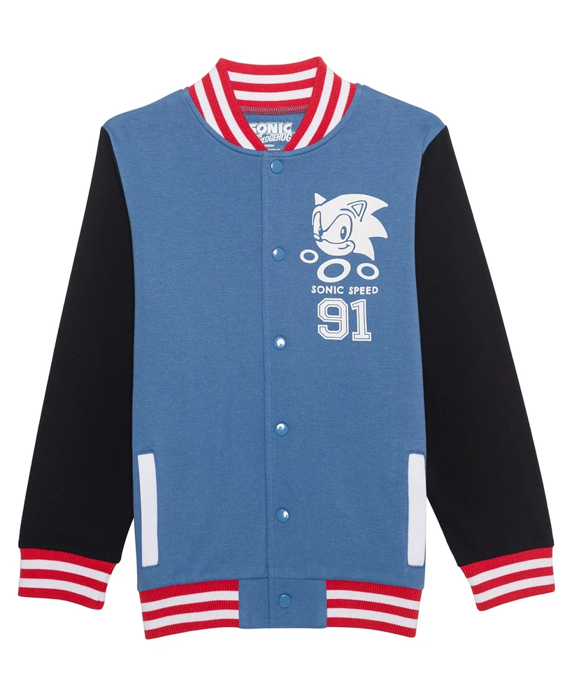 Sonic Big Boys Varsity Jacket