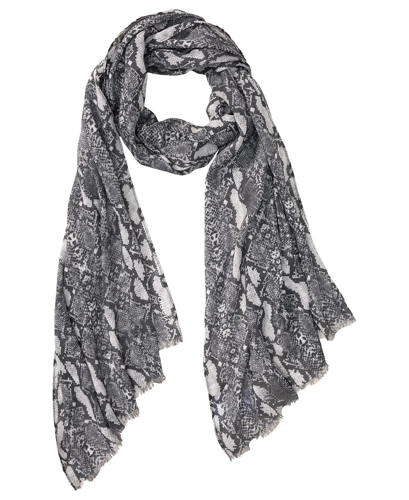 Olsen Snake Print Scarf