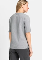 Olsen Women's Short Sleeve Fine Gauge Sweater