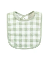 Hudson Baby Unisex Baby Cotton Bibs, One Size