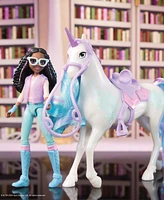 Unicorn Academy Layla Glacier Set with 2 Riding Accessories Toys