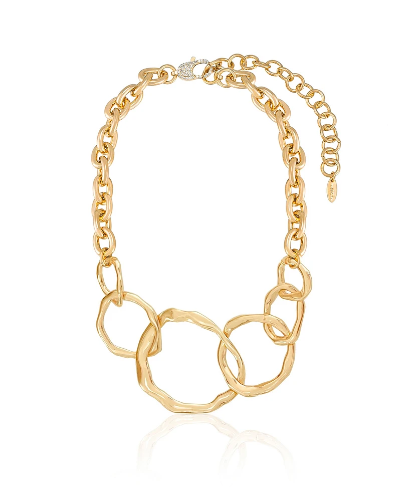 Ettika Interlocking Chain Necklace