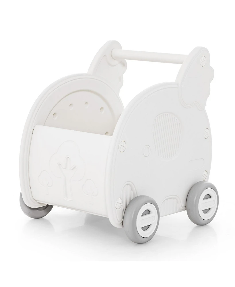 Sugift Baby Walker Push Toy with Handle for Boys Girls of 3+ Years