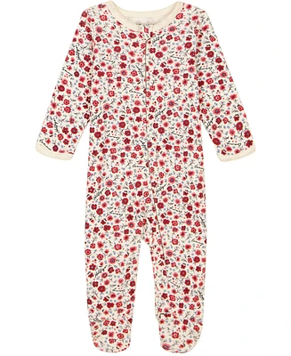 Tommy Hilfiger Baby Girl Ditsy Floral Footsie Coverall