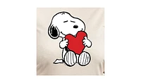 Hybrid Apparel Plus Peanuts Heart Graphic Pullover T-shirt