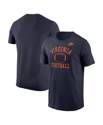 Nike Men's Navy Virginia Cavaliers Vintage Football Core T-Shirt