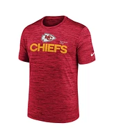 Nike Men's Red Kansas City Chiefs Blitz Velocity Modern Performance T-Shirt