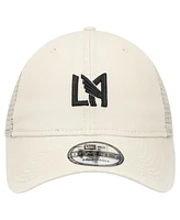 New Era Men's Tan Lafc Game Day 9TWENTY Adjustable Trucker Hat