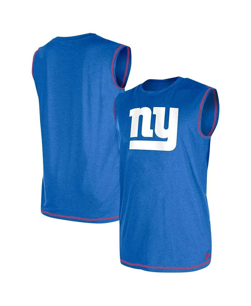 New Era Men's Royal York Giants Tank Top