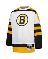 Mitchell & Ness Big Boys and Girls Willie O'Ree White Boston Bruins 1958 Blue Line Player Jersey