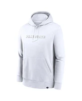 Nike Men's White Penn State Nittany Lions Statement Wordmark Lockup Pullover Hoodie