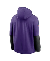 Nike Men's Purple Minnesota Vikings 2024 Sideline Club Pullover Hoodie