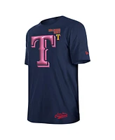 New Era Men's Navy Texas Rangers Big League Chew T-Shirt