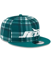 New Era Men's Green New York Jets 2024 Sideline Statement 9FIFTY Snapback Hat