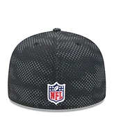 New Era Men's Black Pittsburgh Steelers 2024 Sideline 59FIFTY Fitted Hat