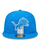 New Era Men's Detroit Lions 2024 Sideline 59FIFTY Fitted Hat