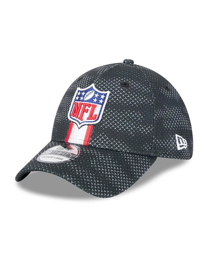 New Era Men's Black Nfl 2024 Sideline 39THIRTY Flex Hat