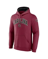 Men's Fanatics Garnet South Carolina Gamecocks Arch Logo Pullover Hoodie