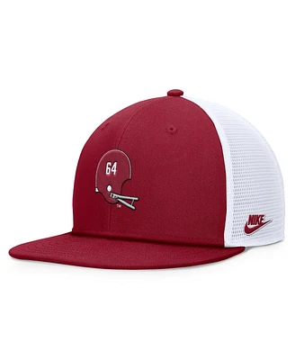 Nike Men's Crimson/White Alabama Crimson Tide Legacy Pro Snapback Hat