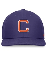 Nike Men's Purple Clemson Tigers Primetime Pro Snapback Hat