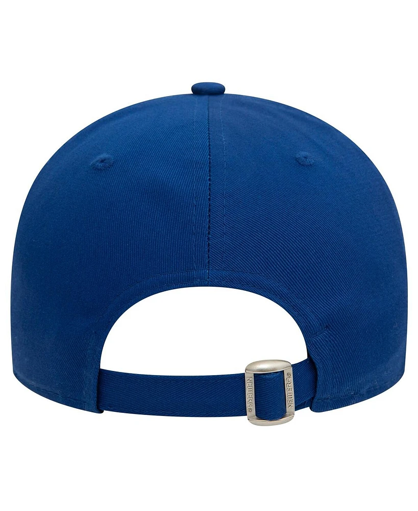 New Era Men's Blue Manchester United Seasonal 9FORTY Adjustable Hat