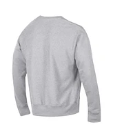 Champion Men's Heather Gray Georgia Bulldogs Vault Late Night Reverse Weave Pullover Sweatshirt