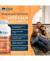 Trace Minerals Magnesium Gummies (120ct) Low Sugar | 84 mg Magnesium Citrate | Natural Sleep, Muscle