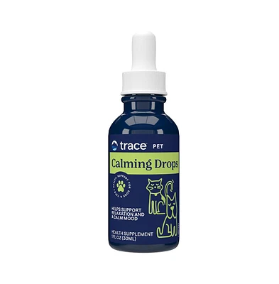 Trace Minerals Pet Calming Drops - Cat & Dog Supplement Drops for Relaxation Support - Pet Health Supplies with Magnesium from ConcenTrace