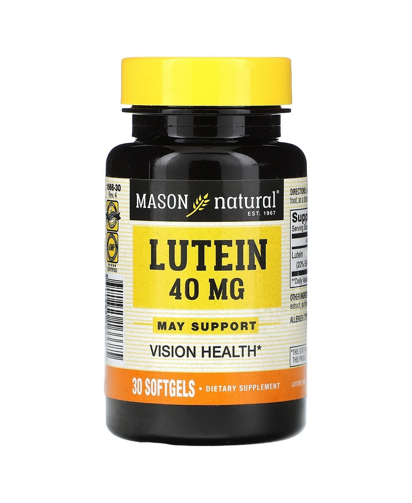 Mason Natural Lutein 40 mg