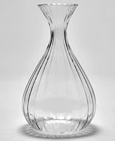 Serax Inku Large Transparent Ribbed Glass Carafe