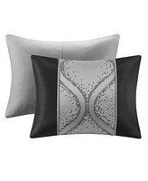 Madison Park Lori Jacquard 6-Pc. Comforter Set, Full/Queen