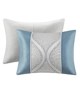 Madison Park Lori Jacquard 6-Pc. Comforter Set, Full/Queen