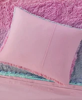 Mi Zone Primrose Ombre Shaggy Faux Fur -Pc. Duvet Cover Set