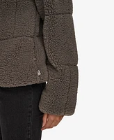 Levi's Women's Short Sherpa Teddy Jacket