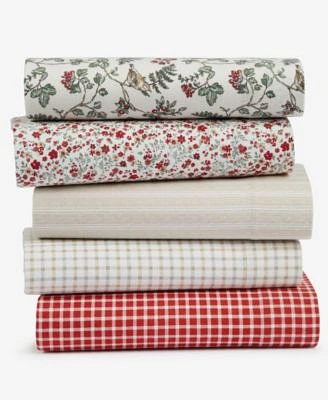 Charter Club Printed Flannel Cotton Sheet Sets Exclusively At Macys