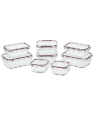 Sedona 16-Piece Glass Food Storage Container Set