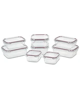 Sedona 16-Piece Glass Food Storage Container Set