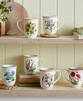 Portmeirion Botanic Garden Meadow Assorted Tulip Mugs, Set of 6