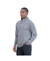 Ben Sherman Men's Seamless Knit Quarter Zip Sweatshirt