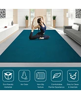 Skonyon Workout Yoga Mat for Exercise-Navy