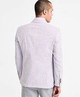Nautica Men's Modern-Fit Seersucker Sport Coats